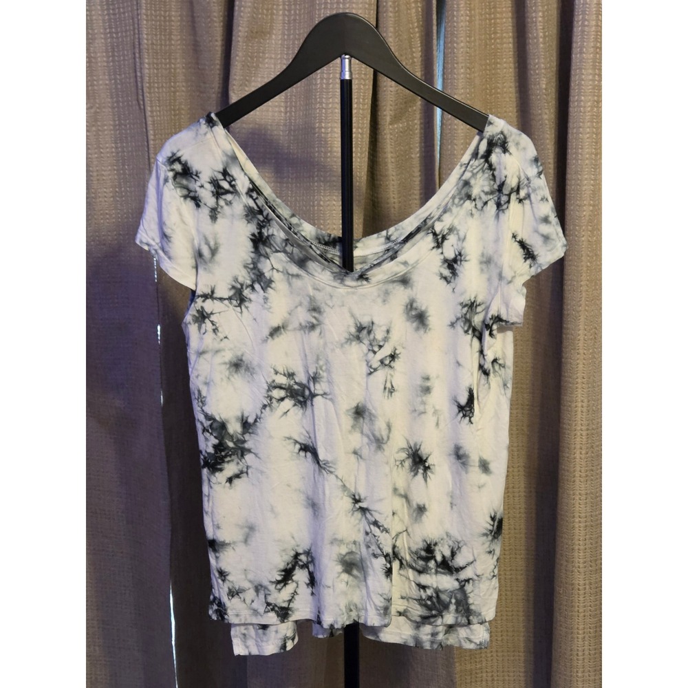 American Eagle Soft & Sexy Criss Cross Tye-Dye Shirt Women's Size Small